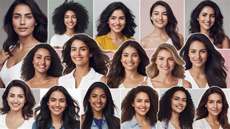 Infografía comparando tallas de ropa y estándares de belleza