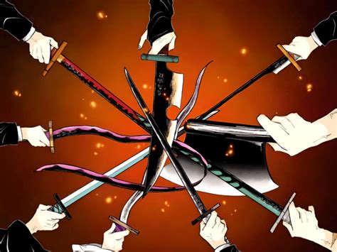 Espadas Nichirin de colores