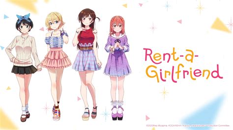 Infografía sobre el horario de estreno de Rent-A-Girlfriend Temporada 4 por regiones