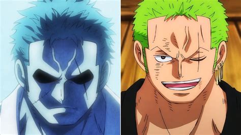 Comparativa visual entre Roronoa Zoro y Ryuma Shimotsuki