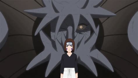 Rin Nohara como Jinchūriki de Isobu