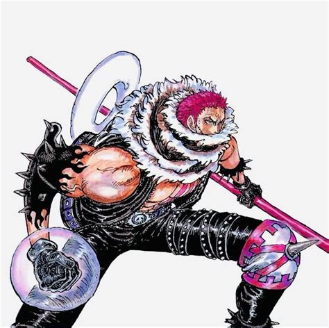 Ilustración de Charlotte Katakuri en pose de combate
