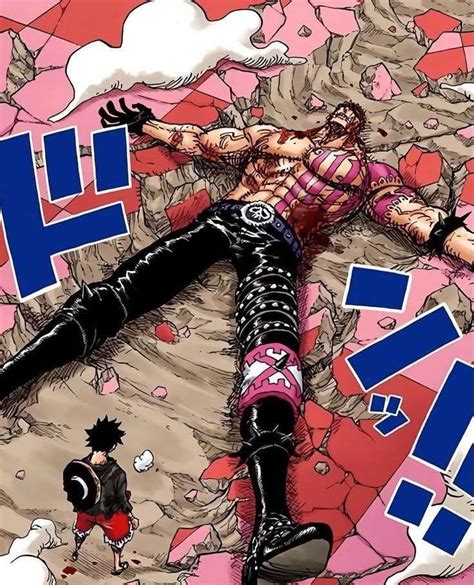Ilustración del combate entre Katakuri y Luffy