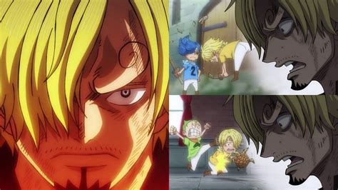 Diagrama de las habilidades de Sanji y Queen en One Piece
