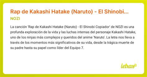 Gráfico de atributos musicales de la canción