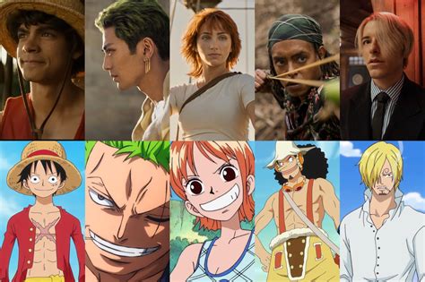 Comparativa entre el anime y el live action de One Piece