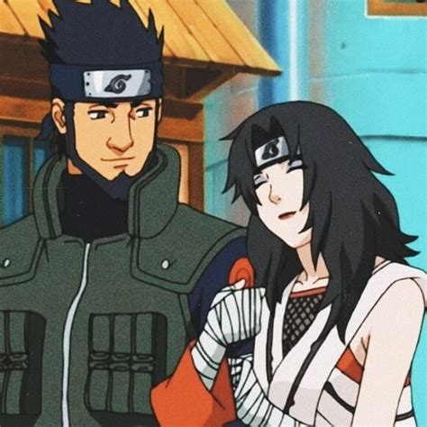 Asuma hablando con Naruto