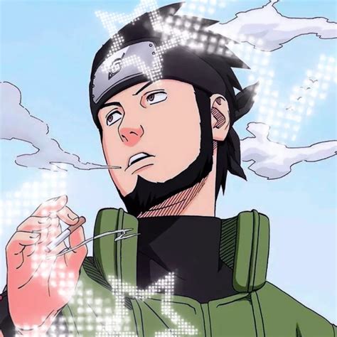 Asuma Sarutobi siendo atacado por Hidan