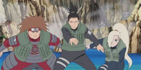 El Equipo Ino-Shika-Cho vs Asuma reencarnado