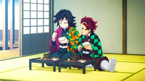 Giyu Tomioka y Tanjiro Kamado en Demon Slayer