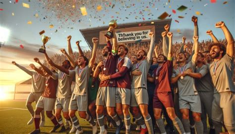 Jóvenes deportistas celebrando una victoria