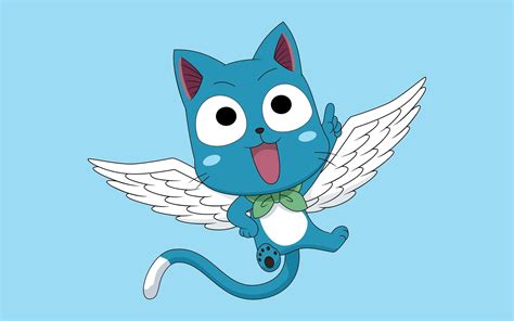 Happy, el Exceed azul de Fairy Tail