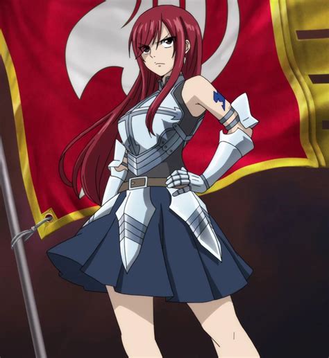 Erza Scarlet, una maga poderosa de Fairy Tail