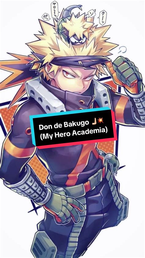 Katsuki Bakugo usando su Don para movilizarse