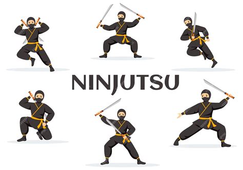 Ilustración de ninjutsu de Elemento Barro