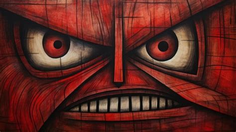 Retrato de Big Mom con expresión amenazante