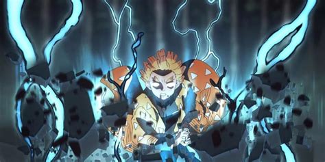 Ilustración de Zenitsu usando la Respiración del Trueno