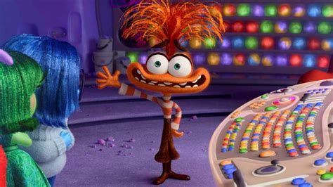 Representación de la emoción Ansiedad de Inside Out 2