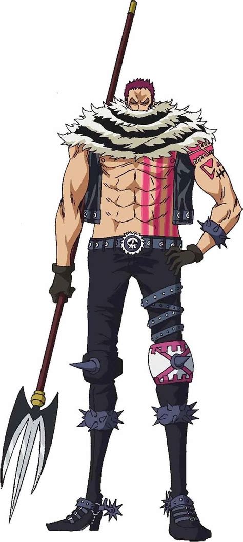 Retrato de Charlotte Katakuri con su bufanda característica