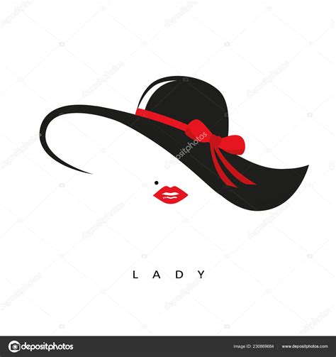 Ilustración de Charlotte Lola con su característico sombrero y labios prominentes