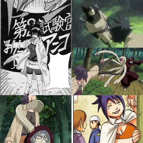 Anko Mitarashi con su Sello Maldito
