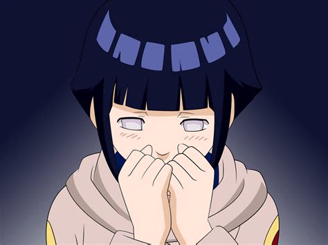 Hinata Hyuga sonrojada