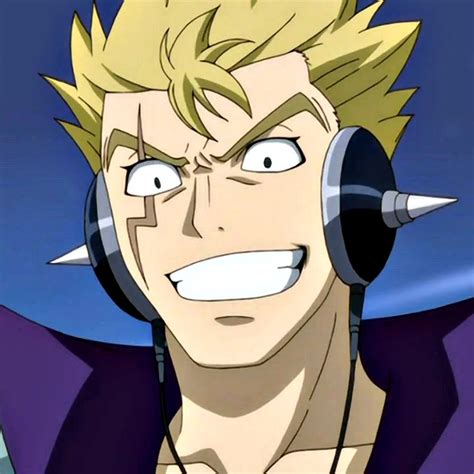 Ilustración de Laxus confrontando a un nuevo miembro de Fairy Tail