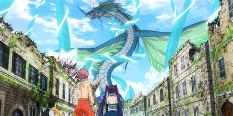 El Equipo Natsu en el nevado continente Guiltina