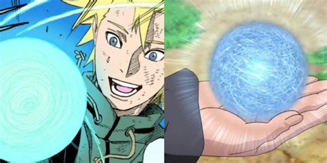 Boruto usando Rasengan