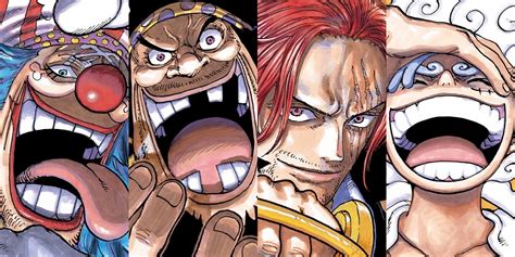 Diagrama de las Tres Grandes Potencias de One Piece: Yonko, Shichibukai y Marina
