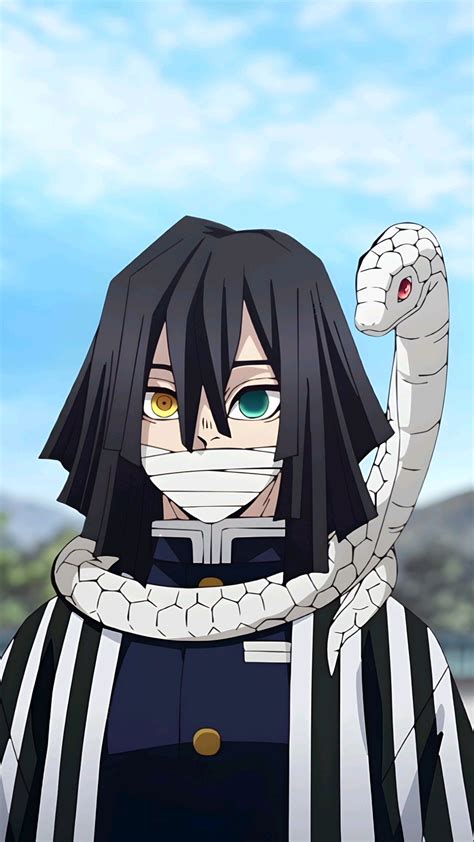 Representación artística del clan de Obanai Iguro y su sacrificio