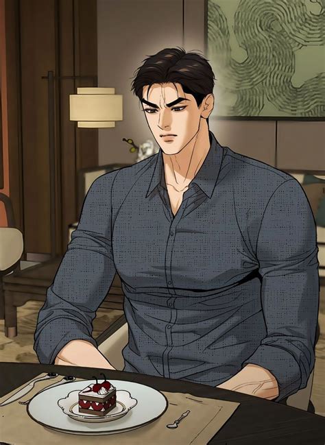 Ilustración de personaje de manhwa H