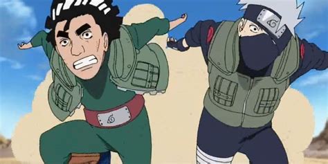 Duelos entre Might Guy y Kakashi