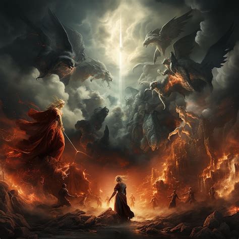 Guts luchando contra demonios