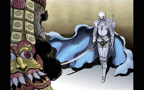 Griffith con su nueva armadura