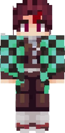 Variedad de skins de Tanjiro para Minecraft