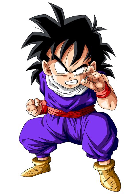 Son Gohan luchando contra Spopovich
