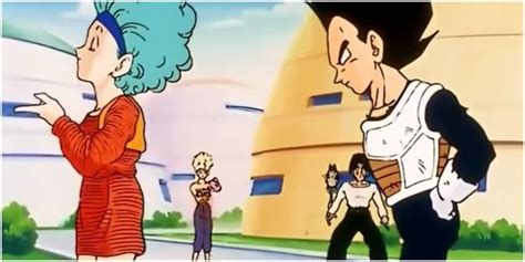 Bulma cuidando a un Vegeta herido