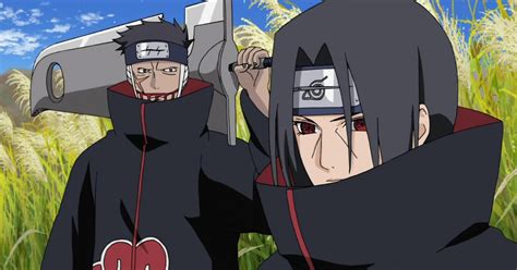 Itachi y Jūzō Biwa en el campo de cultivo