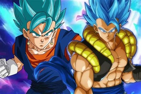 Gogeta realizando la Danza de la Fusión
