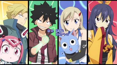 Personajes de Fairy Tail y Edens Zero