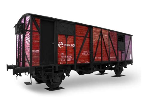 Concept art de Doctor Muerte en un vagón de carga