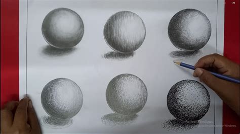 Ejemplo de sombreado para dar volumen al dibujo de Kakashi
