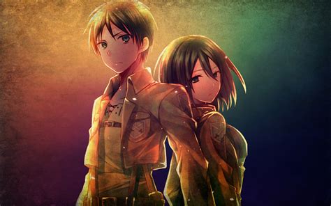 Imagen de Eren y Mikasa