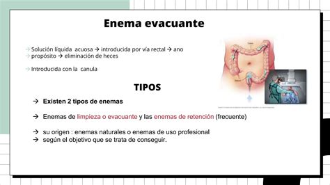 Comparativa de diferentes tipos de kits de enema
