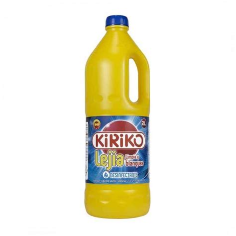 Botella de lejía Kiriko con aroma a limón