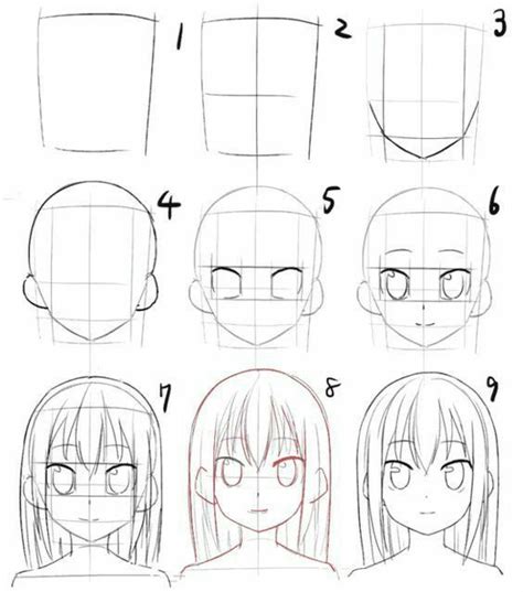 Proceso de dibujo de manga