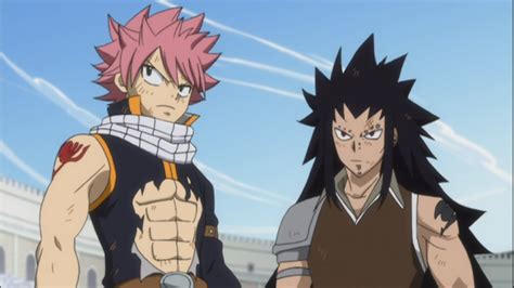 Natsu vs. Sting y Rogue