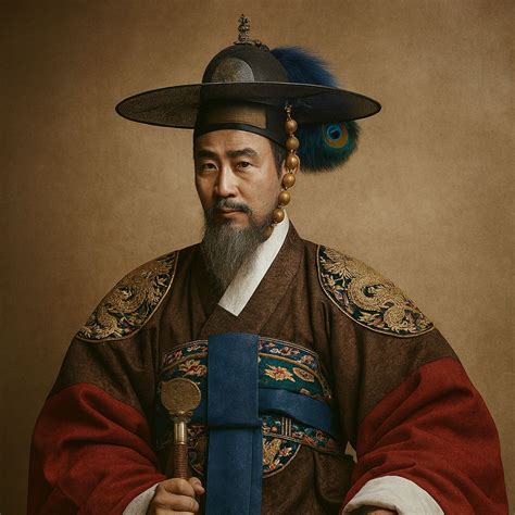 Retrato del Rey Cheoljong de Joseon