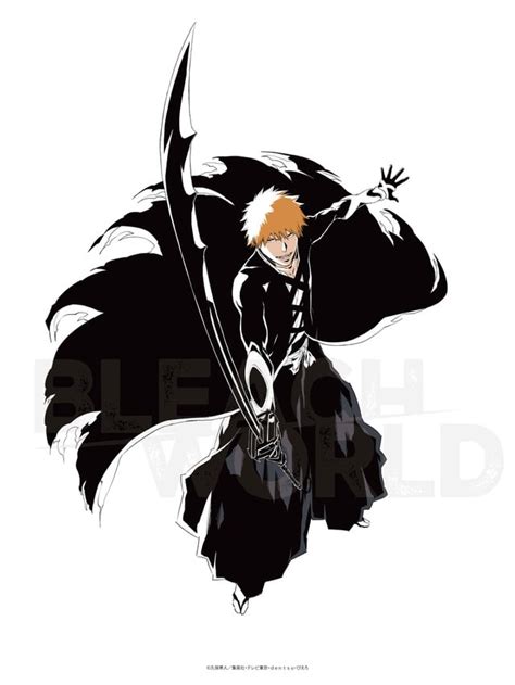 Imagen conceptual de Ichigo Kurosaki con un nuevo diseño.